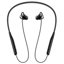 OPPO Enco M32酷黑 挂脖式运动无线蓝牙耳机 颈挂式超长续航 游戏音乐耳机通用华为苹果小米手机