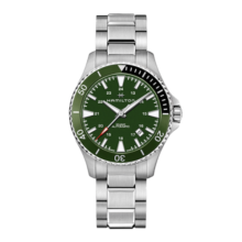汉米尔顿（Hamilton）瑞士手表 卡其海军系列Scuba 绿水肺自动机械男士腕表H82375161