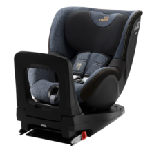 宝得适（BRITAX）儿童安全座椅0-4岁360度正反调节isofix接口 双面骑士isize牛仔蓝