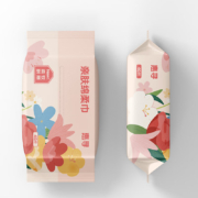 微信小程序：惠寻 亲肤珍珠纹绵柔巾 干湿两用40抽/包
