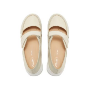 限尺码：Clarks 其乐 三瓣茉莉魔术贴休闲鞋 261502124A