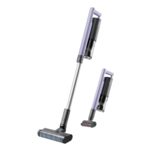 松下（Panasonic） 吸尘器家用大吸力 22000pa 无线手持1.3kg随手吸 轻量机身除菌宠物毛发无绳沙发死角吸尘器 MC-A10V-墨荷紫【持久电力 轻量机身】