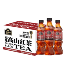 CHALI肖战推荐茶里公司茶饮料0糖0脂无糖茶山茶花红茶390ml*15瓶/箱
