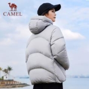 CAMEL 骆驼 短款羽绒服男女同款2023冬季新款防风加厚保暖情侣面包服外套