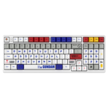 ikbc 高达键盘机械键盘无线机械键盘游戏办公电脑有线电竞笔记本人体工学数字键盘 Z98 高达1.0 有线 红轴