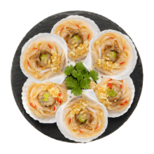 Plus：百年渔港 蒜蓉粉丝扇贝200g（6只）*3件 烧烤食材 加热即食冷冻 生鲜