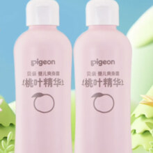 Plus会员：贝亲（Pigeon）桃子水  婴儿爽身露 四季通用 200ml  *2*2件