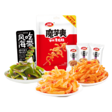 京东百亿补贴:卫龙 魔芋海带辣条组合约27小包 417g
