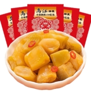 7日10点、限1000件、聚划算百亿补贴：乌江 涪陵榨菜脆口榨菜芯22g*12袋