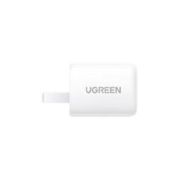 UGREEN 绿联 90439 手机充电器 Type-C 30W 白色+Type-C转Lightning 数据线 白色 线充套装