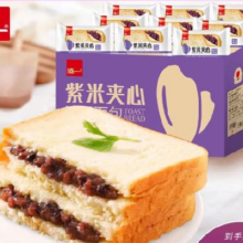 泓一 紫米夹心吐司 300g *3件