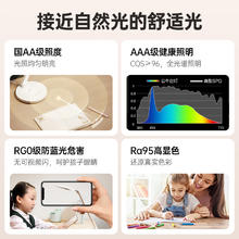 BULL 公牛 台灯插座一体多功能护眼学习专用学生宿舍卧室床头扩展插座排