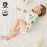 拍2 小猪大卫新生婴儿包屁衣