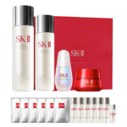 8日0点：SK-II 神仙水230ml+全新面霜50g+小灯泡精华30ml（入会赠 神仙水160ml+清莹露30ml*6+面膜1p*6+神仙水10ml）