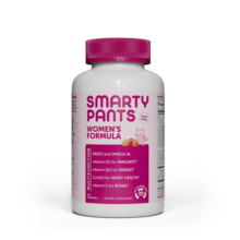 SmartyPants女性复合维生素猫头鹰CE叶酸生物素矿物质营养软糖 120粒  联合利华旗下