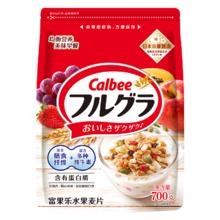 88VIP会员：Calbee 卡乐比 进口原味水果700g麦片早餐即食冲饮代餐食品燕麦片