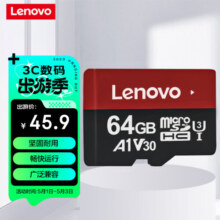 联想（Lenovo）128GB TF（MicroSD）内存卡 U3 V30 A1 手机平板监控行车记录仪专用卡