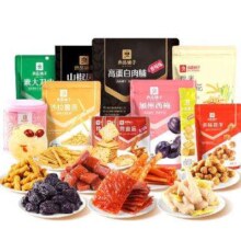 京东百亿补贴、PLUS会员:良品铺子 聚会零食大礼包 袋装1066g（12袋）