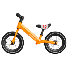 KinderKraftKK平衡车儿童滑步车无脚踏单车自行车2岁小孩橙色充气升级款379元 (券后省70)