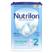 荷兰牛栏（Nutrilon）进口超市 较大婴儿配方奶粉 2段(6-10月) 800g 易乐罐