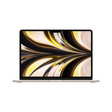 Apple/苹果2022款MacBookAir【教育优惠】13.6英寸M2(8+8核)8G256G星光色轻薄笔记本电脑MLY13CH/A
