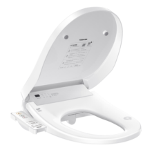 东芝（TOSHIBA）智能马桶盖全自动加热冲洗u型通用无线遥控电动家用马桶圈T3-83D6
