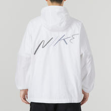 NIKE 耐克 外套男运动服休闲透气梭织连帽夹克开衫FB7805-100