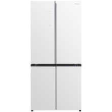 海信（Hisense）510璀璨真空魔方冰箱60cm超薄全嵌入式十字对开门一级能效冰箱家用 底部散热冰岩白 BCD-510WTDGVBPIV2