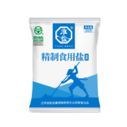 概率券：淮盐绿色精制食用盐 500g*4件