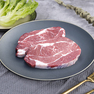 农夫好牛 阿根廷安格斯谷饲M3+上脑牛排 200g*5件