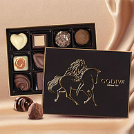 Godiva 歌帝梵 双享经典巧克力礼盒12颗装/150g 赠品牌礼袋142.1元包税包邮