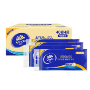 Vinda 维达 无芯卷纸 超韧4层100克40卷 加厚升级 卫生纸 4kg大分量纸巾 整