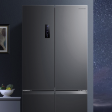 容声(Ronshen)465升 十字对开门冰箱 可嵌入四门家用电冰箱 大容量 一级能效双变频BCD-465WD18FP