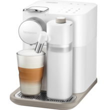 Nespresso 胶囊咖啡机 Gran Lattissima 意式进口全自动 奶沫一体家用咖啡机 F531白色