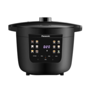 松下（Panasonic） 电压力锅家用焗鲜锅PC401多功能压力电饭煲4L大容量电高压锅1-6人智能高压锅 NF-PC401-L 4L