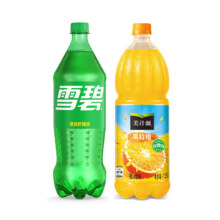 京东百亿补贴：可口可乐汽水碳酸饮料 雪碧 +果粒橙1.25L 混合装