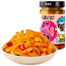 吉香居 榨菜 暴下饭嘎嘣脆萝卜 200g*2件