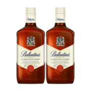 百龄坛（Ballantine’s）洋酒 特醇 苏格兰 威士忌 500ml*2 保乐力加