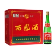 京东百亿补贴：西凤酒 陕西版55度高脖绿瓶光瓶500ml*12瓶整箱
