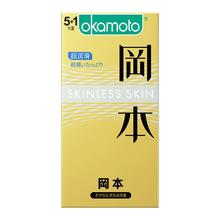 进口冈本 经典超薄裸入避孕套6片