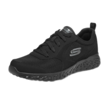 斯凯奇（Skechers）男软底休闲轻便运动跑步鞋子8790121 BBK全黑色 39.5