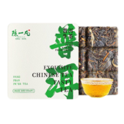 京东百亿补贴：陈一凡 普洱生茶 茶叶2017年勐海古树普洱生茶 便携小方片礼盒装30g