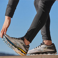 Mizuno 美津浓 WAVE SKY 6 男子跑鞋 J1GC220205