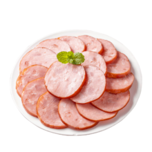 plus会员：龙大肉食梨木烤无淀粉火腿400g