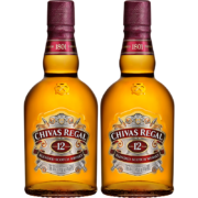 芝华士（Chivas Regal）12年 威士忌  500ml*2瓶