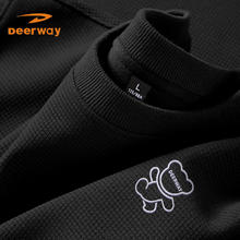 Deerway 德尔惠 男士华夫格卫衣