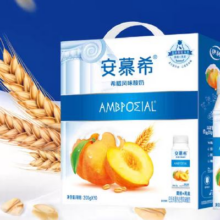 27日20点、限量3000件：安慕希 官方旗舰店 风味黄桃燕麦酸奶整箱牛奶200g*10