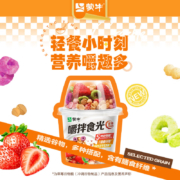 plus会员：蒙牛（MENGNIU）搅拌酸奶 嚼拌食光 180g＊10件
