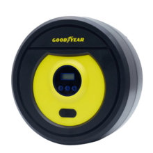 固特异（Goodyear）电动车载充气泵汽车轮胎打气泵便携式数显预设胎压自动充停检测 【120W有线】3.3米长经典款