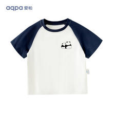 aqpa [UPF50+]儿童撞色短袖T恤袜子组合